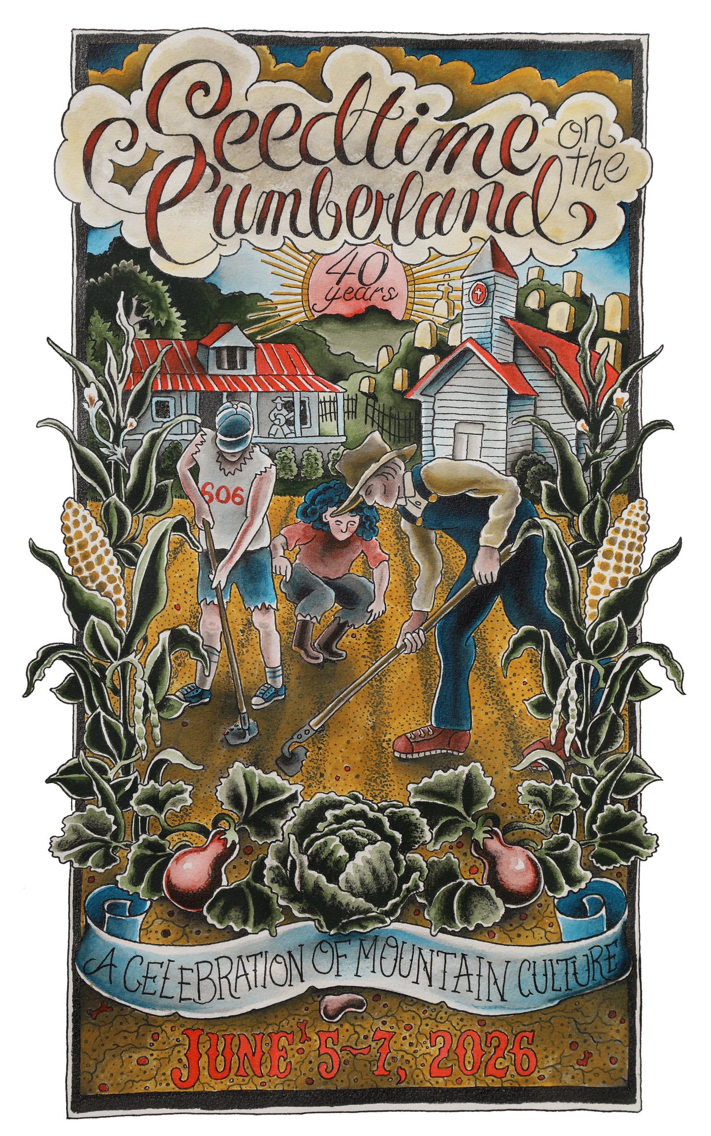 2026 Seedtime on the Cumberland Poster