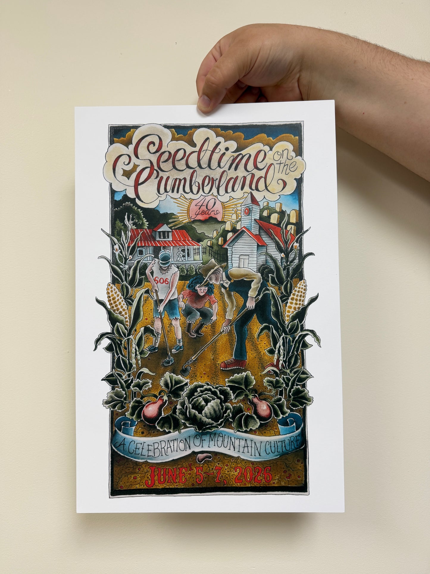 2026 Seedtime on the Cumberland Poster